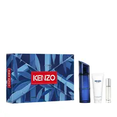 KENZO - Set Homme Eau de Toilette Intense 110 Ml + Shower Gel 75 Ml + Travel Spray 10 Ml