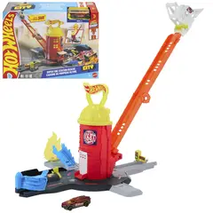 HOT WHEELS - Super Pista Estación de Bomberos
