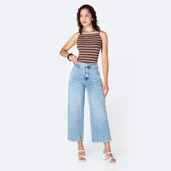 Pionier - Jean Classic Fit Tiro Alto Mujer