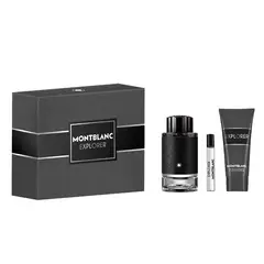 MONTBLANC - Set Explorer Edp 100ml + Shower Gel 100ml + 7.5ml