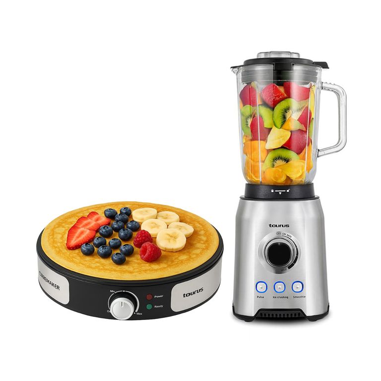 Combo Licuadora Alfa 1200W + Crepera