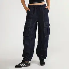 DENIMLAB - Jean Baggy Tiro Medio