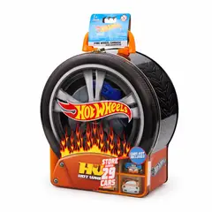 HOT WHEELS - Rueda de Metal Estuche para Autos