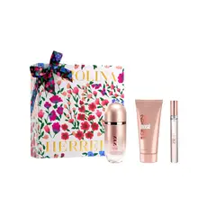 CAROLINA HERRERA - Set 212 Vip Rose Eau de Parfum 80ml +Body Lotion 100ml + Mini 10ml