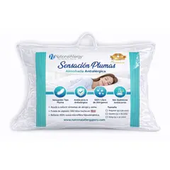 NATIONAL ALLERGY - Almohada Sensación Plumas