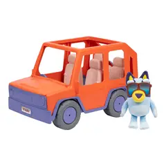BLUEY - Vehiculo Grande 44 cm con Peluche