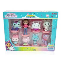 GABBYS DOLLHOUSE - Set De 8 Mini Figuras