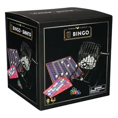 SPIN MASTER GAMES - Juego de Mesa Deluxe Bingo Clásico