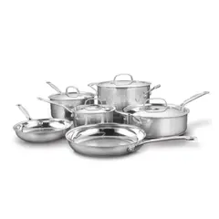 CUISINART - Juego de Ollas 10 Piezas Acero Inoxidable
