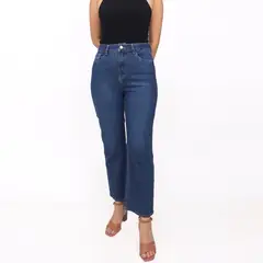 KAYRA POBLET - Jean Flare Tiro Alto Mujer