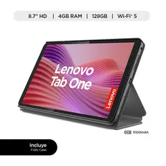 LENOVO - Tablet Tab One MediaTek Helio G85 4GB RAM 128GB 8.7"
