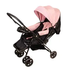 INFANTI - Coche Cuna Reverse Rosado