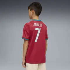 PUMA - Camiseta Local Portugal Kids 2026 Manga Corta Cristiano Ronaldo CR7