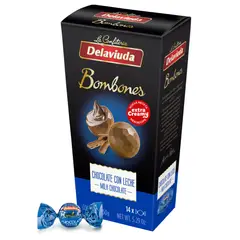 DELAVIUDA - Bombones de Chocolate con Leche 150 g