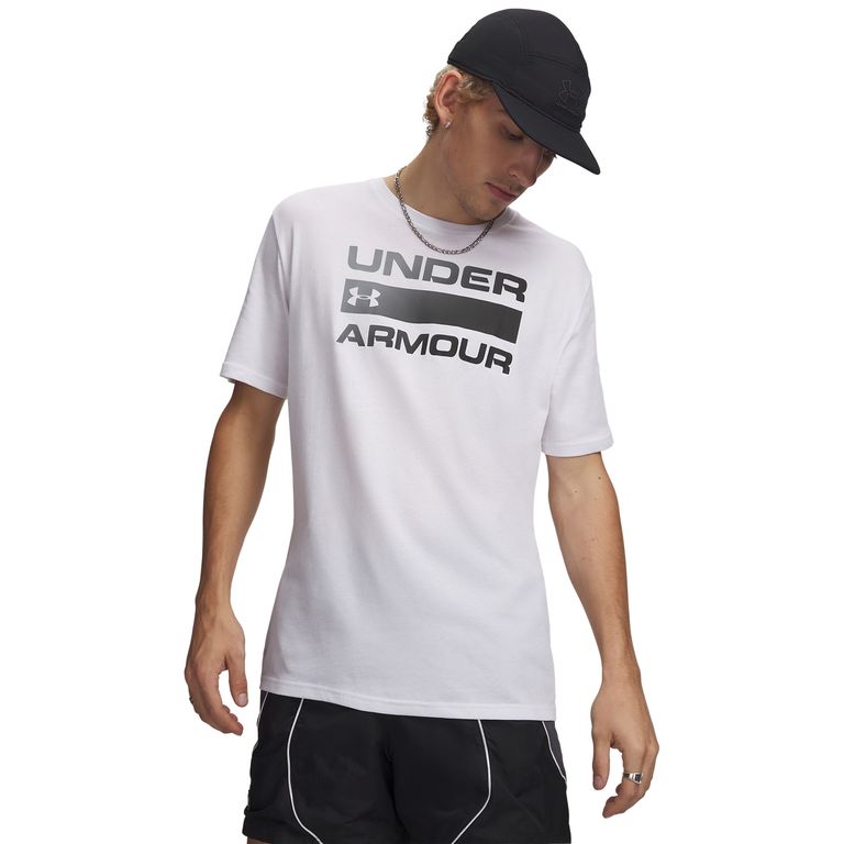 Polo Deportivo Team Issue Wordmark Blanco