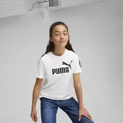 PUMA - Polo Niña Manga Corta Algodón