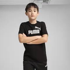 PUMA - Polo Niño Manga Corta Algodón