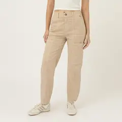 AMERICAN ABBEY - Jean Wide Leg Tiro Alto Mujer