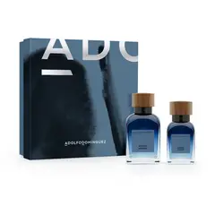 ADOLFO DOMINGUEZ - Estuche Ámbar Negro edp 120 ml + 60 ml
