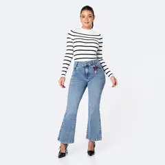 Pionier - Jean Flare Tiro Alto Mujer Mossimo
