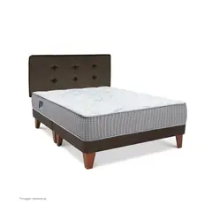 DRIMER - Dormitorio Gold Pocket Novo King Alfa Marrón