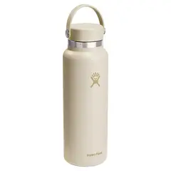 HYDROFLASK - Botella 40 Oz Wide Flex Cap Beige