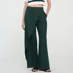 NAF NAF - Pantalón Wide Leg Tiro Alto Mujer