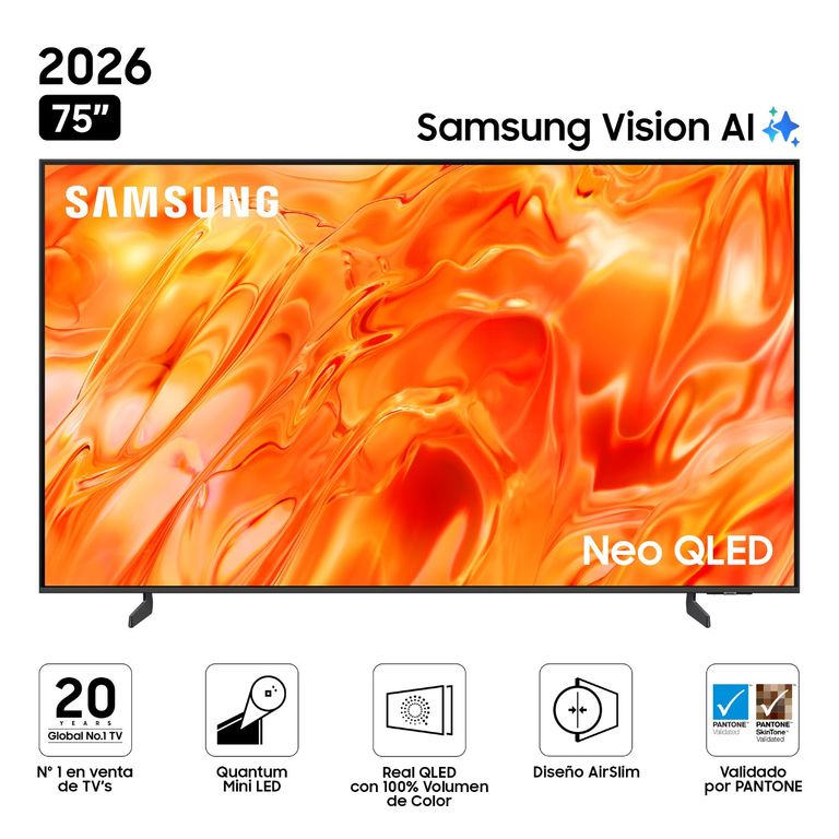 Televisor 75'' Neo QLED QN70H Vision AI Smart TV (2026)