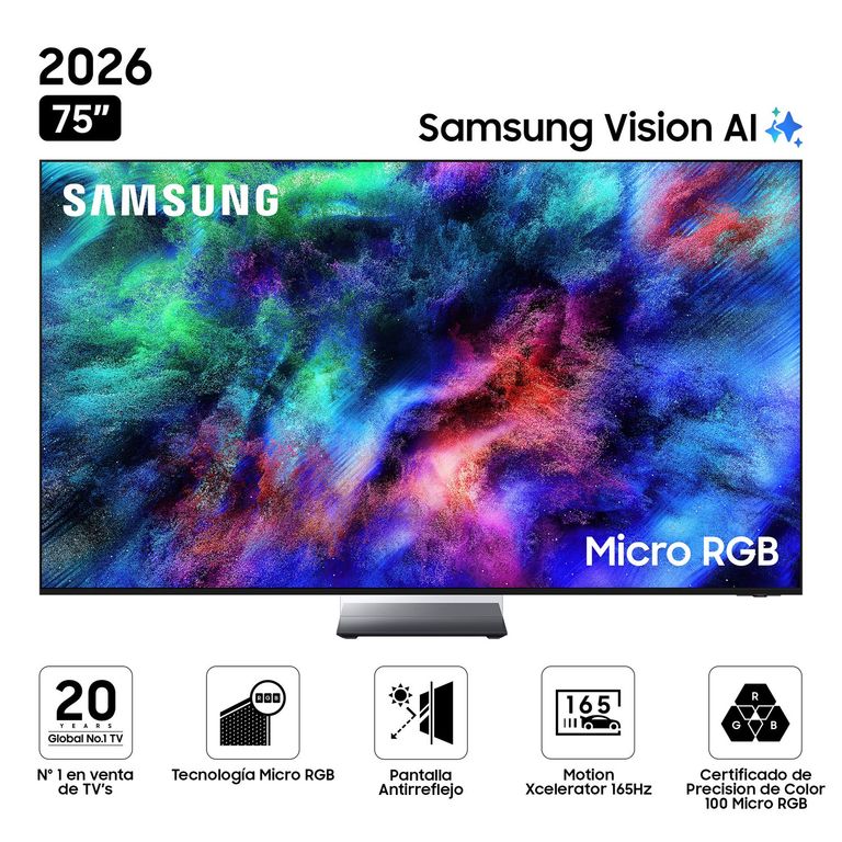 Televisor 75'' Micro RGB R95H Vision AI Smart TV (2026)