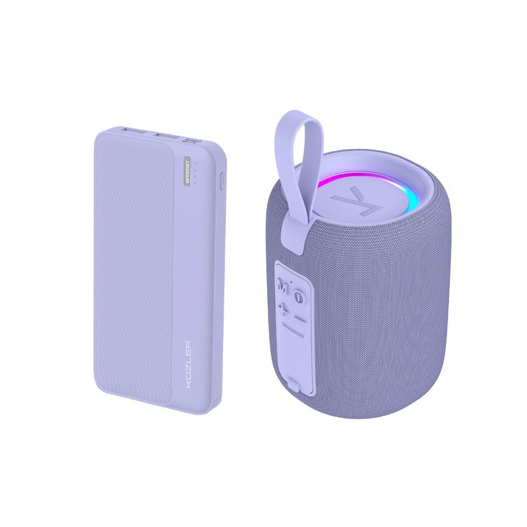 Parlante Bluetooth 8 horas + Powerbank 10kMah 22.5W