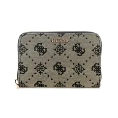 GUESS - Billetera Melinda Logo Med Zip Arn
