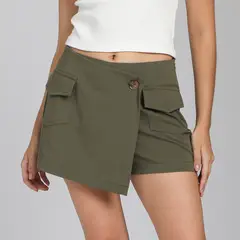 SYBILLA - Falda Short Mujer