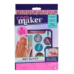 COOL MAKER - Kit de Manicura Brillante para Niñas