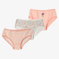 YAMP - Calzón Niña Pack X3 Algodón