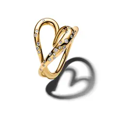 PANDORA - Anillo Corazon Organica Enga