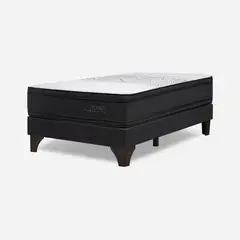 ROSEN - Cama Europea Tempo Plus 1.5 Plz Grafito
