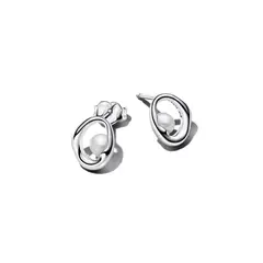 PANDORA - Aretes de Boton Ovalo