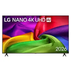 LG - Televisor 75" NANO 4K UHD AI Smart TV 2026 75NU800BPSBQ