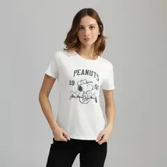 AMERICAN ABBEY - Polo Snoopy Mujer