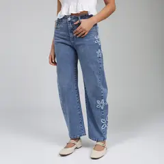 DOO AUSTRALIA - Jean Balloon Tiro Medio Mujer