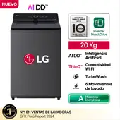 LG 20Kg Carga Superior WT20PBTX