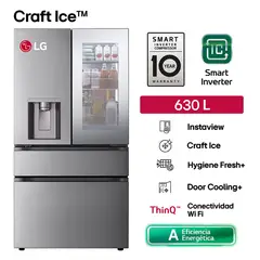 LG - Refrigeradora GM81SXD 630L Neg