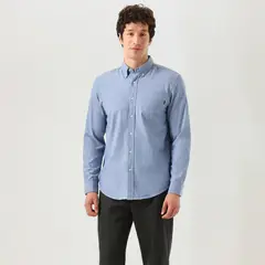 DOCKERS - Camisa para hombre Oxford