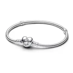 PANDORA - Brazalete con Broche de Coraz?