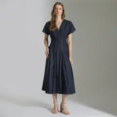 BASEMENT - Vestido Denim Mujer