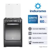 Indurama Pompeya 4 Hornillas Zafiro