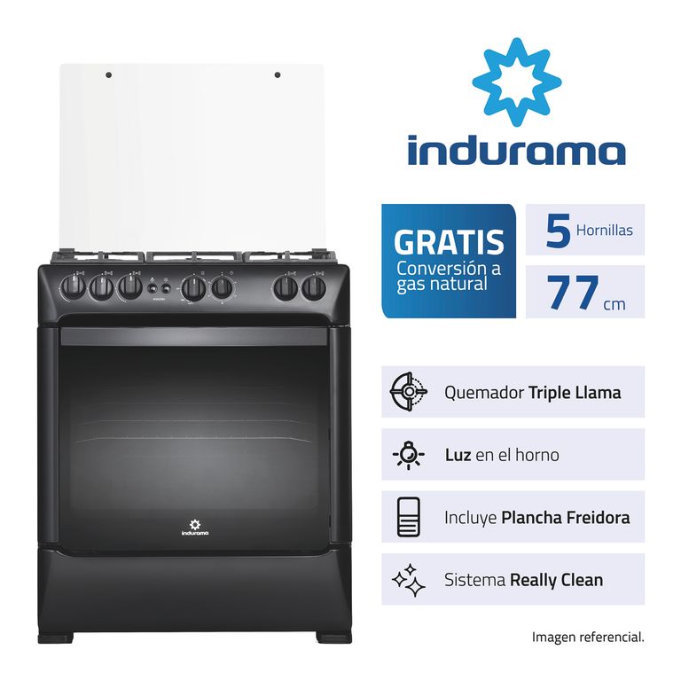 Cocina BORGONA Zafiro 5 Hornillas
