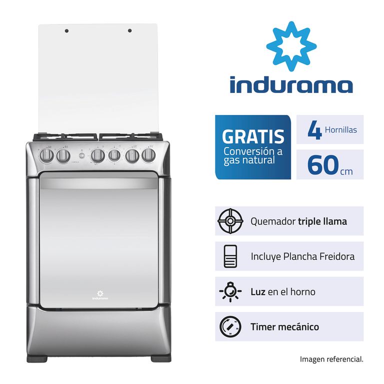 Cocina Florencia Zafiro 4 Hornillas