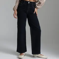 DOO AUSTRALIA - Jean Wide Leg Tiro Alto Mujer