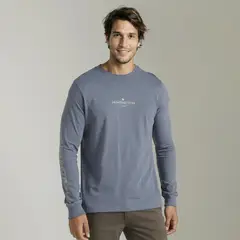 HUNTINGTON - Polo Estampado 100% Algodón Hombre